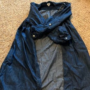 Women’s size 12 denim dress from Crown & Ivy *Doesn’t come with belt*